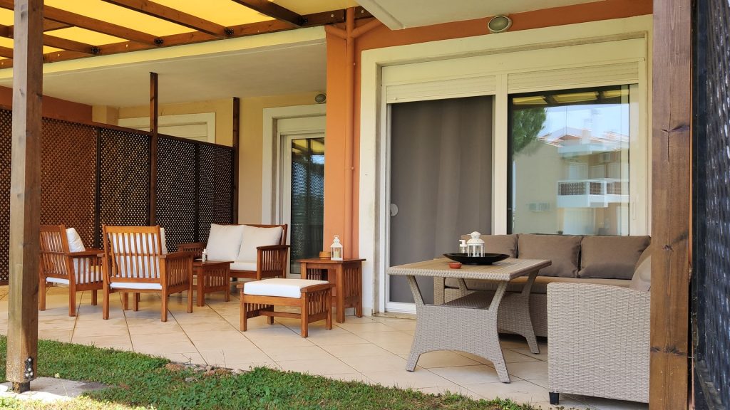 Sithon Villas garden view