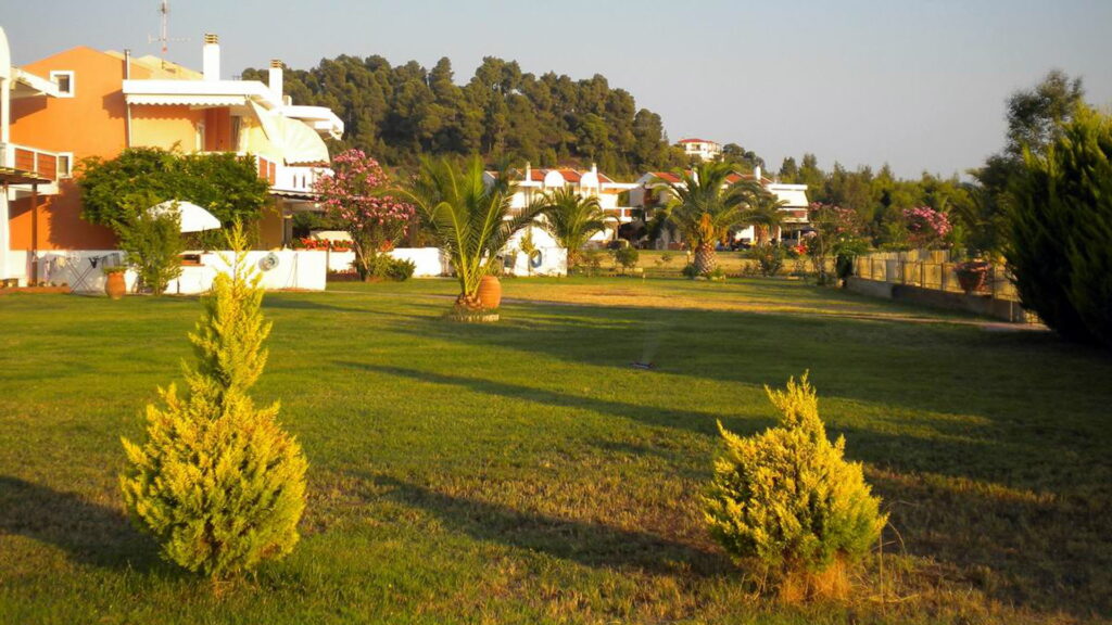 Sithon Villas garden view