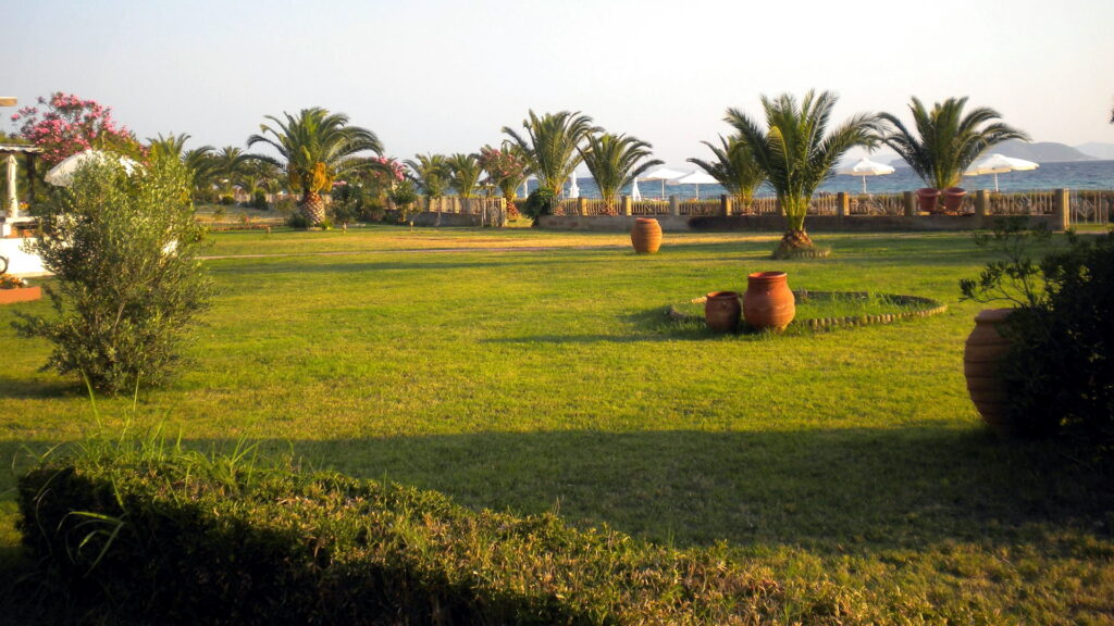 Sithon Villas garden view